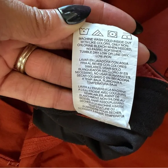 All Terrain Gear by Wrangler burnt orange Cargo Pants size 8 - Picture 5 of 13